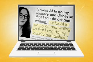 Quote from author, Joanna Maciejewska.
