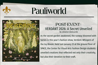 VERDÀNT 2026: A Secret Unveiled