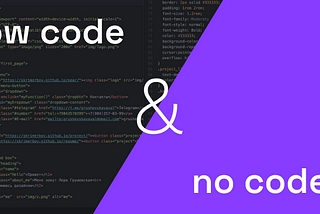 Comparison of development costs with and without low code / no code tools