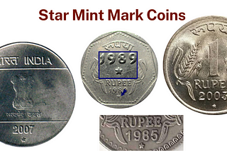 Rare Coins Of :  Star Mint Mark