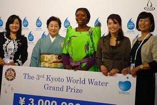 #womenmakingwaves — GWWI Partner Wins Kyoto Water Grand Prize