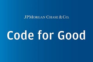 Logo for JPMC Code for Good