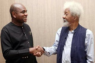 Soyinka’s Endorsement of My Candidacy is Humbling and Provides the New Direction for Our Country…