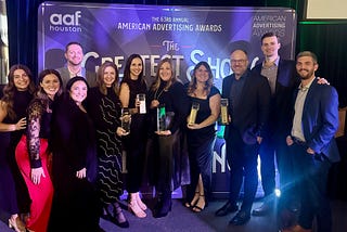 Love Advertising Wins Prestigious Design Excellence Award and Nine ADDYs for Creative Excellence…