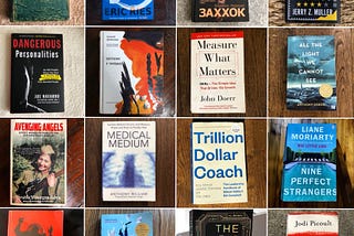 I’ve read 36 books in 2019, and I liked these ones best…