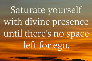 You Don’t Attract the Divine — You Become It