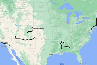 Democrat-Blue Highways Through Red America: A Road-Trip Game