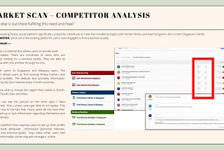 DCM1022 Assignment 1 (Competitor Analysis)