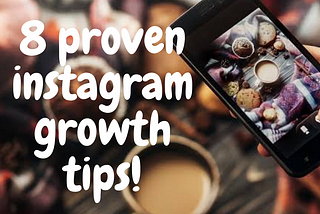 8 proven instagram growth tips to have a successful business account