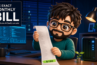 The Exact Monthly Tool Bill Behind My AI SaaS