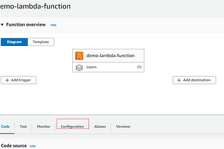 Configuring Function URL and Editing Environment Variables for Lambda Function