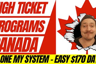 High Ticket Affiliate Marketing Canada