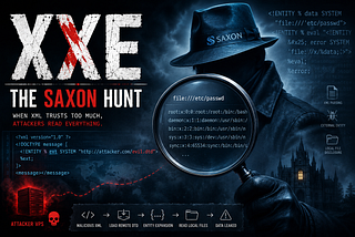 XXE - The Saxon Hunt