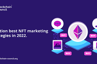 Mention best NFT marketing strategies in 2022