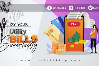 Pay Bills, Buy Airtime, Data With Crypto ׀ Real NFT King
