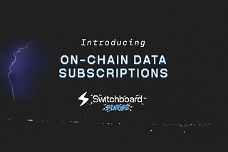 Now Live on Solana: On-Chain Subscriptions for Real-Time Data