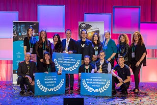The Winners of the AWE EU 2018 Auggie Breakthrough Award