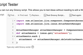 How to delete all attachments in Jira