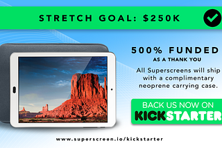 What an amazing first day on Kickstarter!