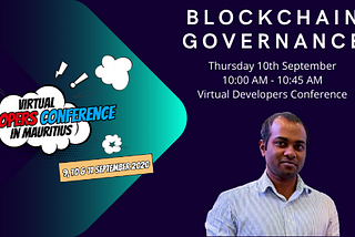 Blockchain Governance in DevCon 2020