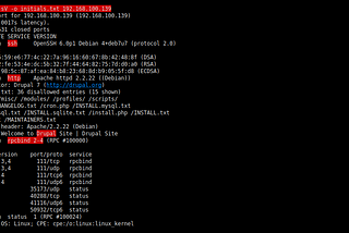 Vulnhub Series →DC-1