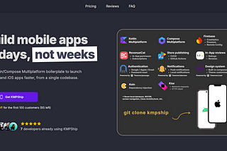 Build Android & iOS Apps Faster with KMPShip: A Kotlin Multiplatform Boilerplate for Indie Devs