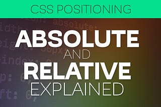 Advanced positioning in CSS