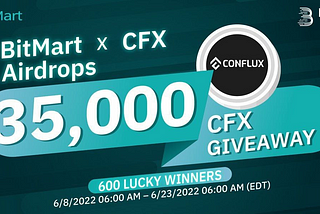 Bitmart x CFX Airdrop