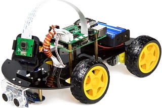 Raspberry PI Robot Car Controlled by Node.js