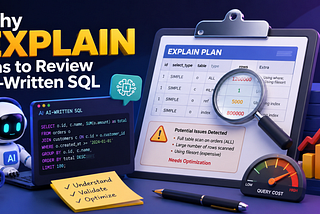 Why EXPLAIN Has to Review AI-Written SQL