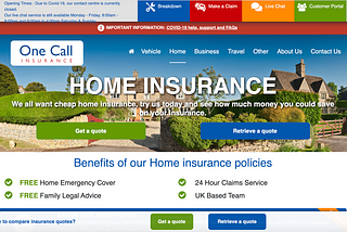 Task for One Call Insurance