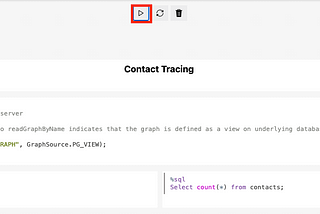 Contact Tracing with Oracle Graph Studio Notebooks