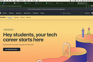 Mendapatkan Badge Github Pro dan Github Education