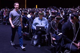 This image of Mark Zuckerberg says so much about our future…
