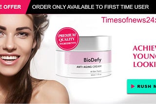 Biodefy Anti Aging Cream Reviews — {Side Effects & SCAM} Where To Buy!