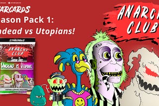 Anarchy Club Undead vs Utopians Pack