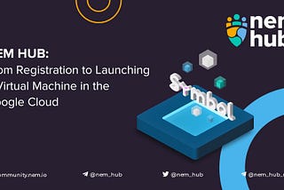 From registration to launching a virtual machine in the Google Cloud for a Symbol test net node