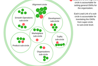 Enhancing Holacracy-driven environments with the use of OKRs