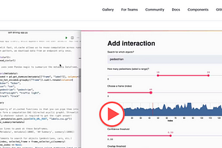 How to create a data-driven web application in Python?