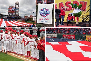 Phillies Home Opener Photos