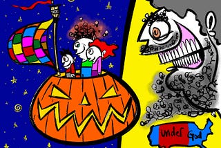 God, Family, Halloween, Country