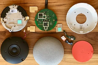 Google Home Mini teardown, comparison to Echo Dot, and giving technology a voice