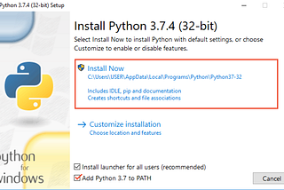 Python Installation