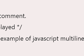 JavaScript Fundamentals