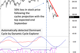 Rise and Fall of a Crypto Star: How Cycles Predicted the Crash of Nvidia