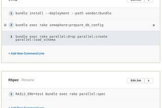 Using parallel_tests with Semaphore to speed up Rails builds