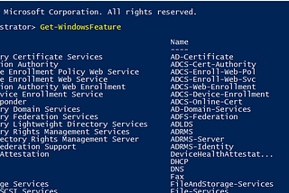 Install AD DS, DNS, and DHCP using Powershell on Windows Server 2016