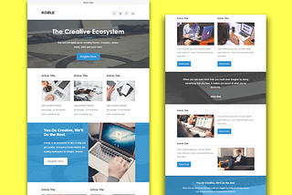 Best Mailchimp Email Templates to increase your sales in 2020