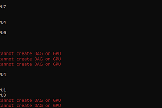 Fix Cannot Create DAG on GPU