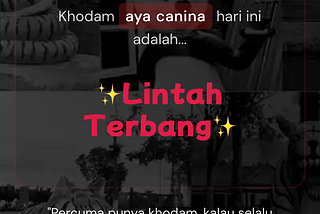 Adu Khodam: Lintah Terbang